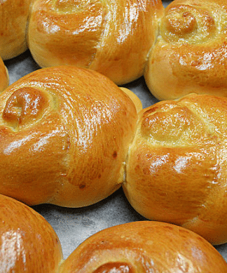 Pariser's Bakery - Sweet Israeli Challah Rolls, 6 pack