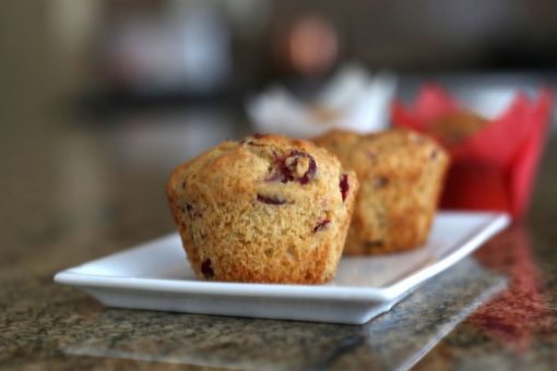 Cranberry Nut Muffin Batter