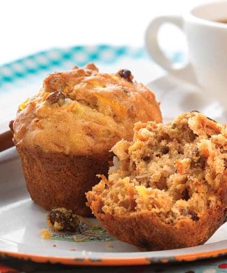 Fat-free Carrot Raisin Muffin Batter
