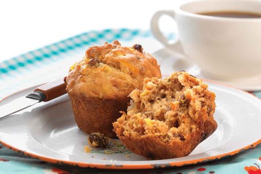 Fat-free Carrot Raisin Muffin Batter