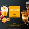 Mini Desserts by Food n Joy - Coffee, Vanilla and Chocolate Mousse - 12 pack Frozen - 451g (15.90 oz)