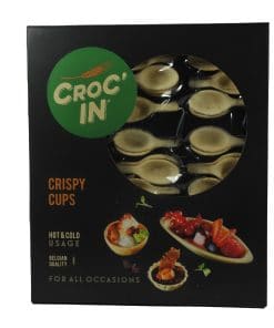 Croc In Edible Spoons by Food n Joy - Premium Edible Container for Appetizers and Tapas image