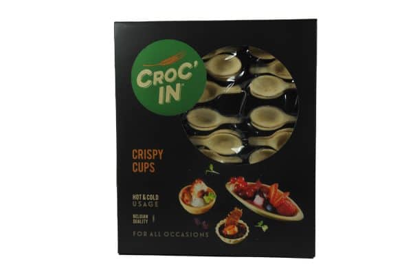 Croc In Edible Spoons by Food n Joy - Premium Edible Container for Appetizers and Tapas image